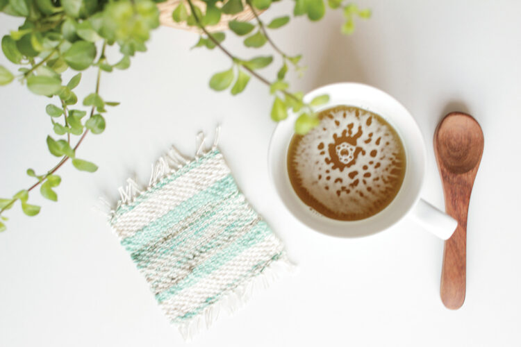 Make Your Own Woven Coaster